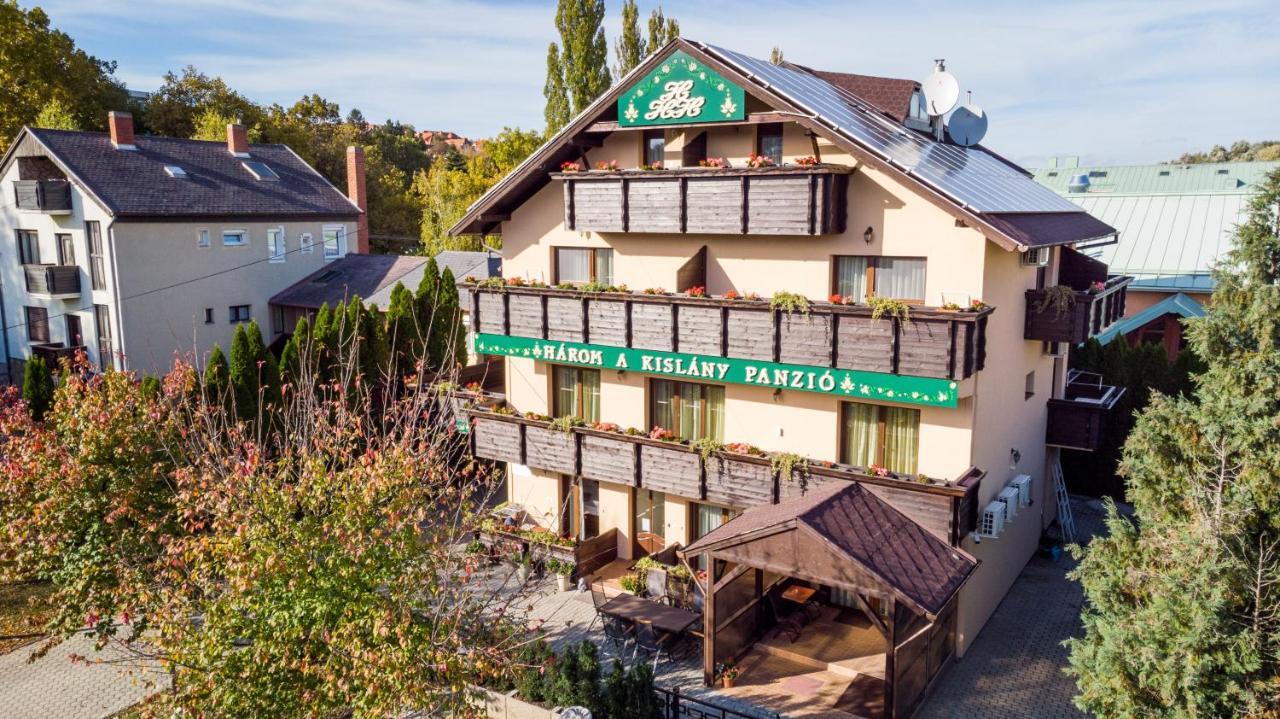 Harom A Kislany Panzio Hotel Heviz Exterior photo